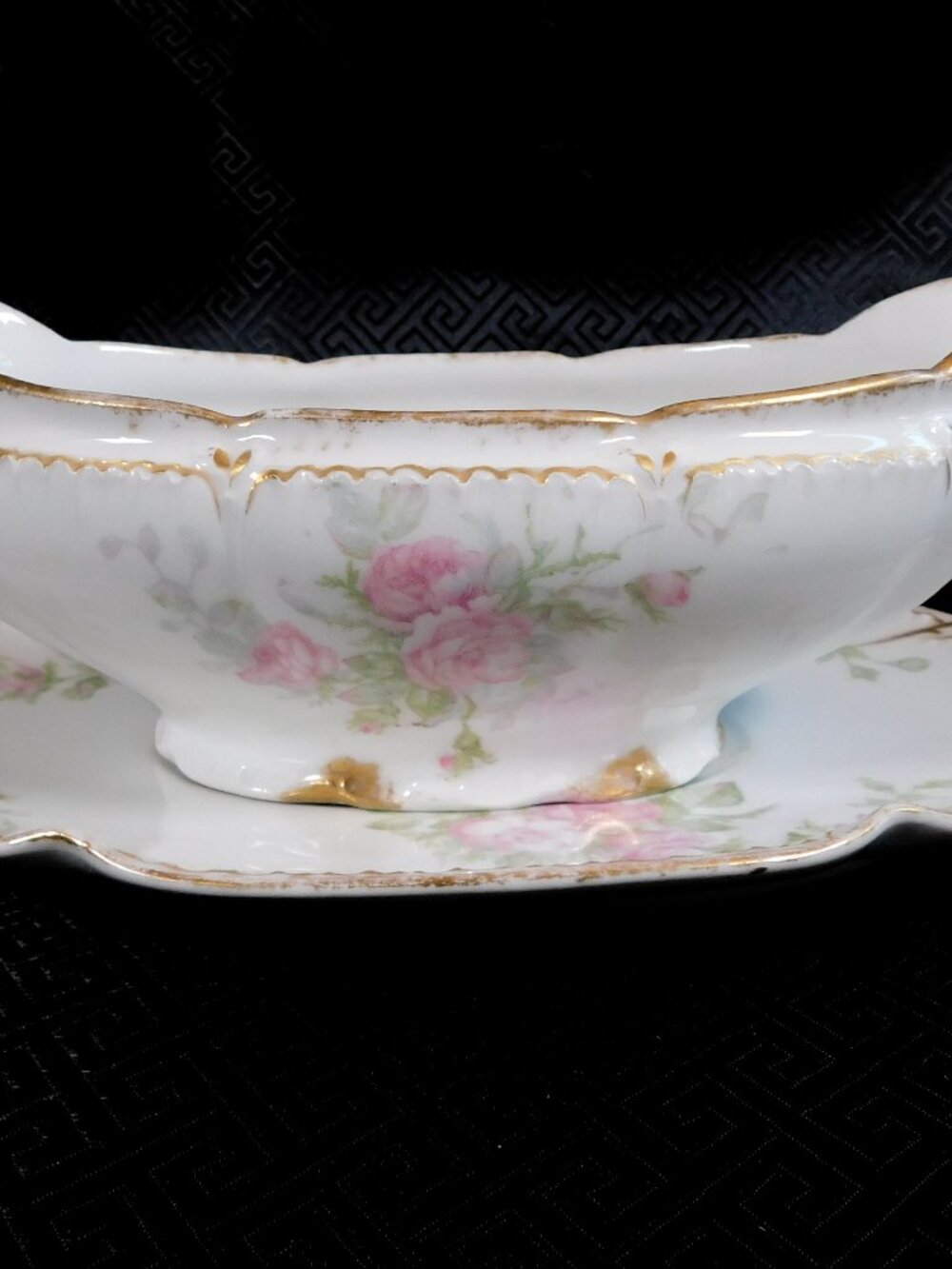 Haviland Gerard, Dufraisseix & Abbot Gravy Boat and Underplate # 23821